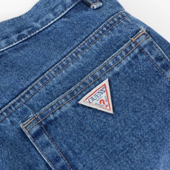 Vintage Guess Medium  Wash Straight Leg Denim Jeans - Picture 4 of 12